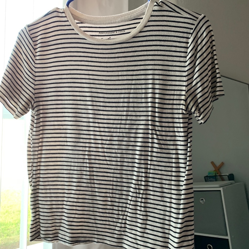 Striped crop top